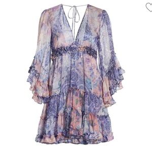 Misa Los Angeles XS Yosemite butterfly dress